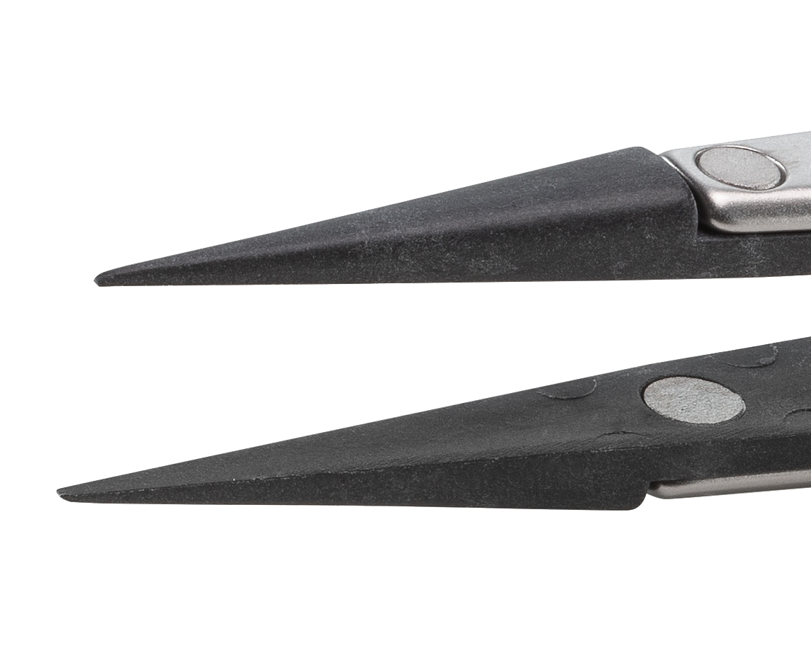 259CF.SA.1 - Plastic Tip Tweezers | Ideal-tek 259CF.SA.1 - Plastic Tip Tweezers | Ideal-tek